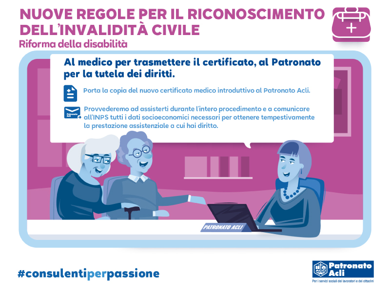 riforma disabilità - nuove regole per il riconoscimento dell'invalidità civile
